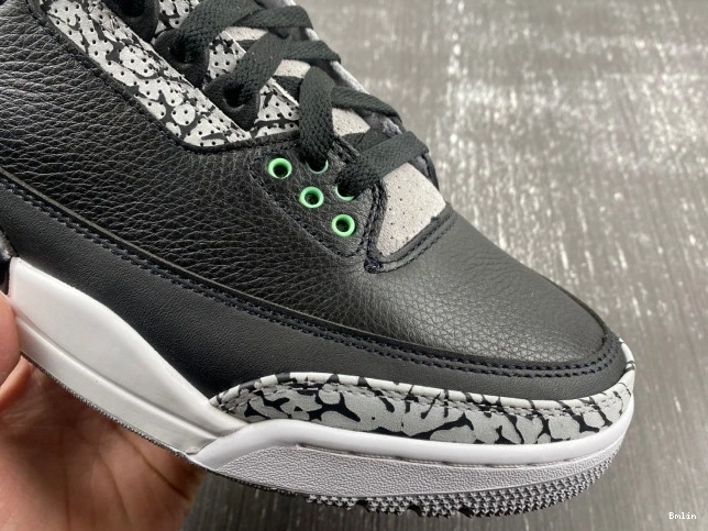Bmlin Air Jordan Green Glow CT8532-031 3 0710